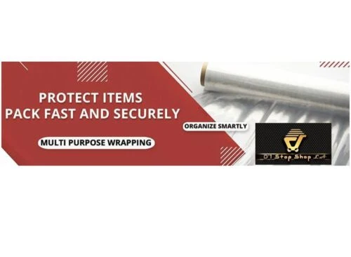 Stretch Wrap Industrial Strength Extra Thick 15" x1100 SqFt Gauge 20 Micron