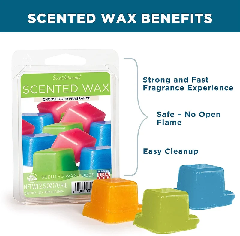 Scentsationals Scented Cubes Wax Air Freshener Fragrance Wax - ZEN-