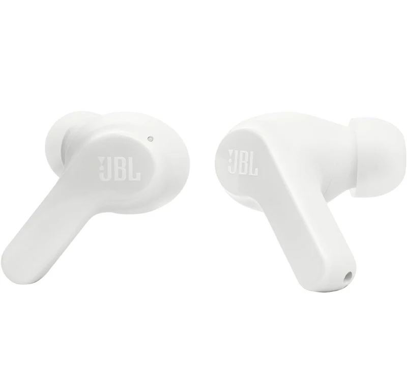 JBL True Wireless Vibe Beam - Deep Bass Sound Earbud - White