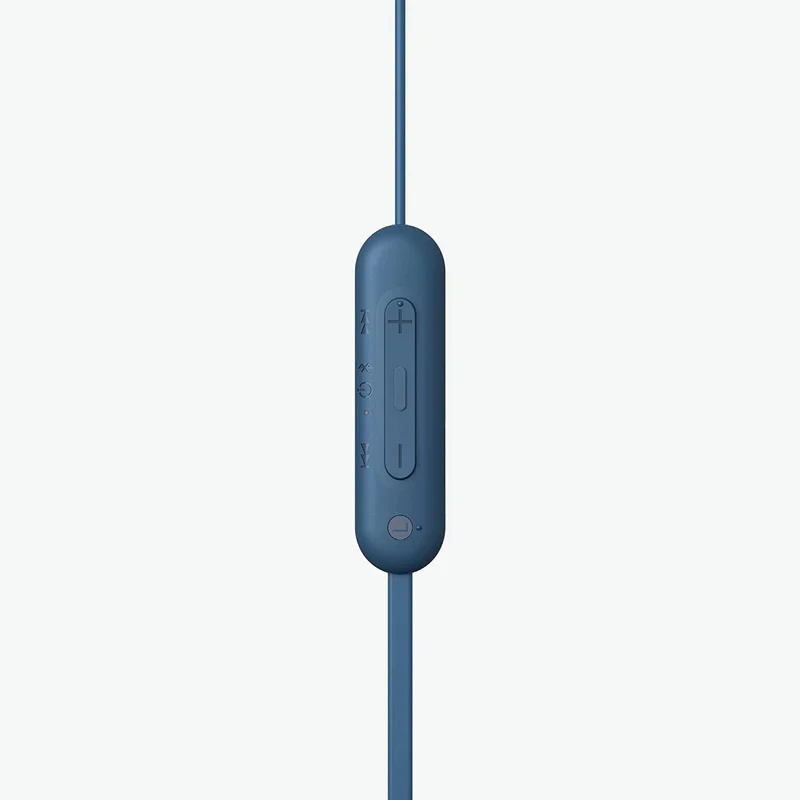 NEW BLUE Sony WC100 Wireless in-Ear Bluetooth Headphones with Built-in Mic -