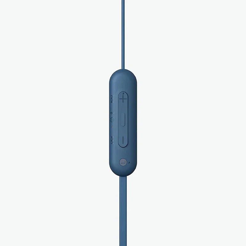 NEW BLUE Sony WC100 Wireless in-Ear Bluetooth Headphones with Built-in Mic -