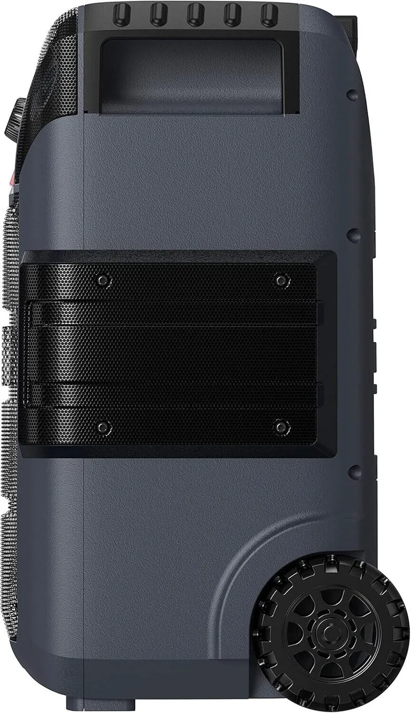 ION Block Rocker XL - Portable Bluetooth Outdoor Party Karaoke Speaker 220 Watts