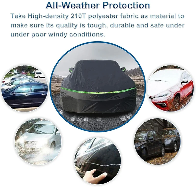 2010-2021 Camaro Full Car Cover Waterproof All Weather, Outdoor Car Covers I NEW