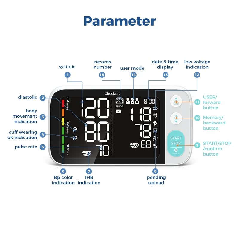 Checkme BP3-C2 Blood Pressure Monitor