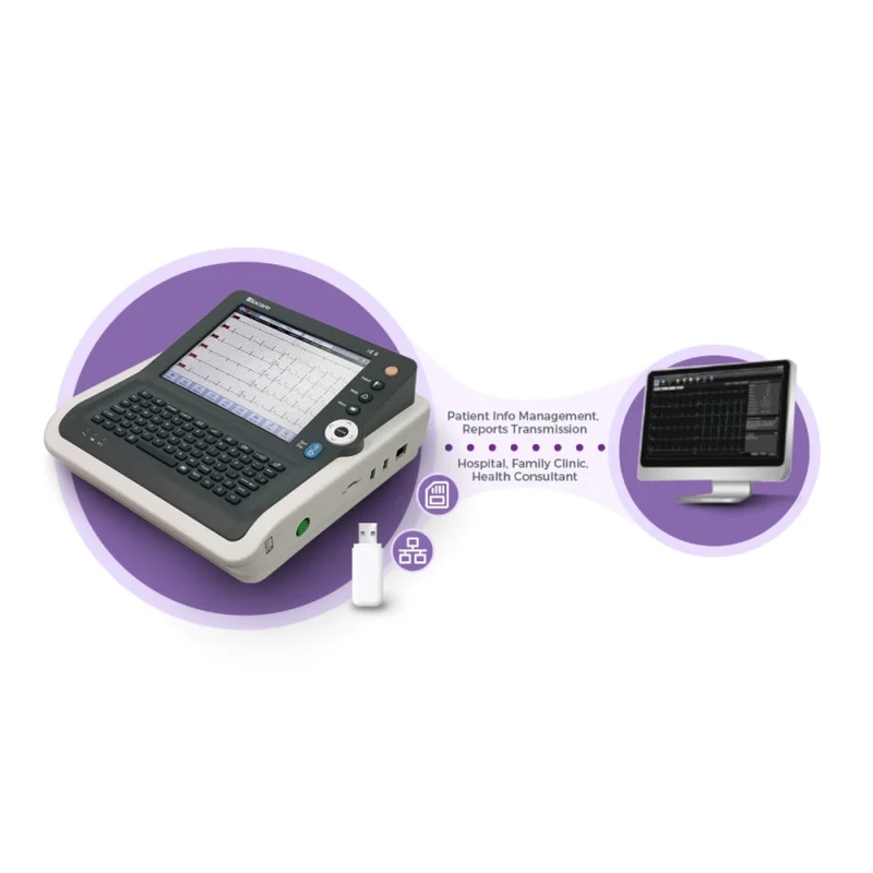 Checkme iE600 6-Channel 12-Lead ECG Machine