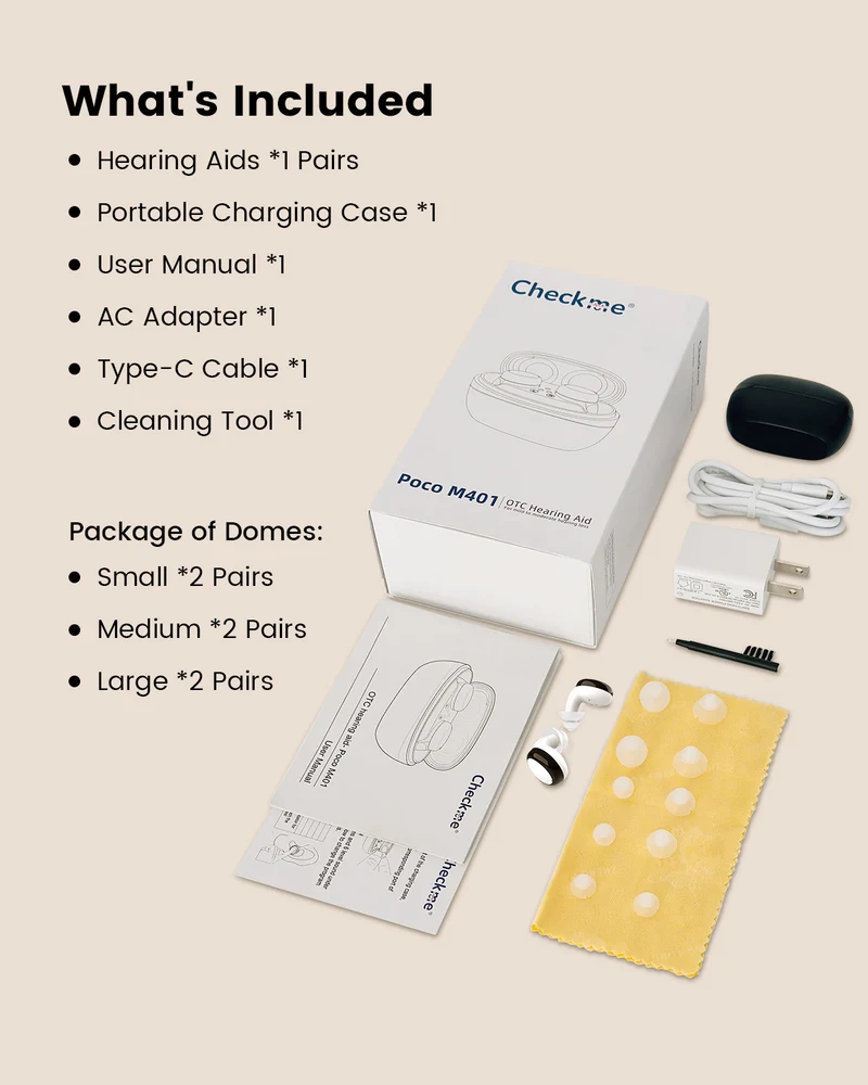 Checkme Poco M401 Hearing Aids