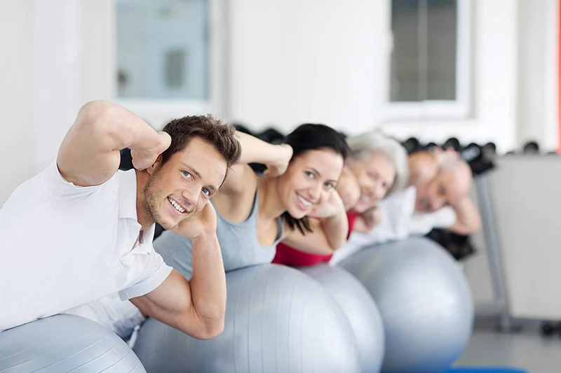 Ballon Fitness + Pompe Incluse