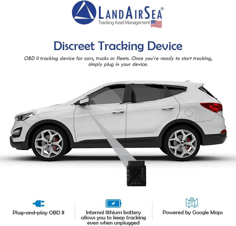LandAirSea Sync GPS Tracker - 8.95 per month. Full Global Coverage. 4G LTE Real-