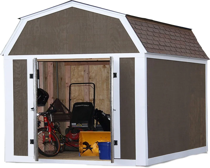 EZBUILDER 50 Structurally Stronger Truss Design Easy Shed Kit Builds 6in–14in