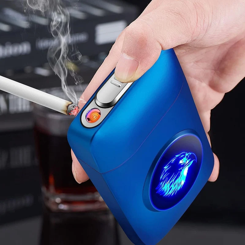 Cigarette Case with Smell Proof Lighter King Size Cigarettes Holder