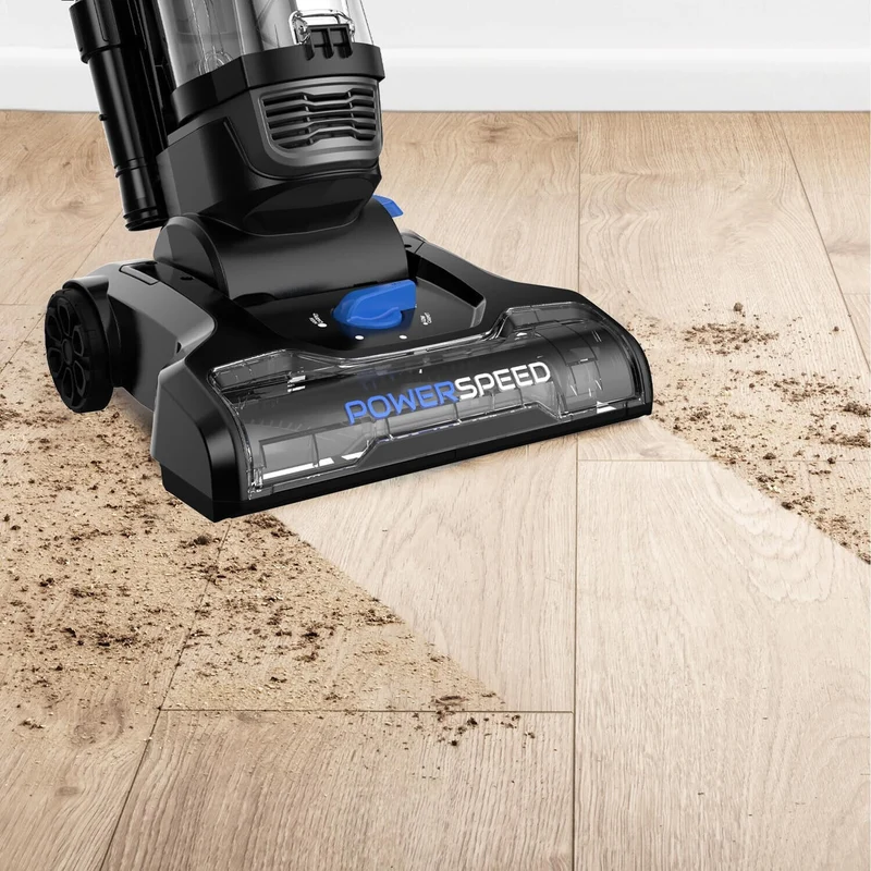 Eureka PowerSpeed Bagless Upright Powerful Vacuum Cleaner with PET TOOL - Black