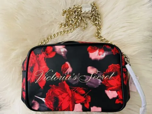 VICTORIA SECRET LIMITED EDITION RED ROSES PRINT WOMEN SLING BAG | NEW WITH TAG