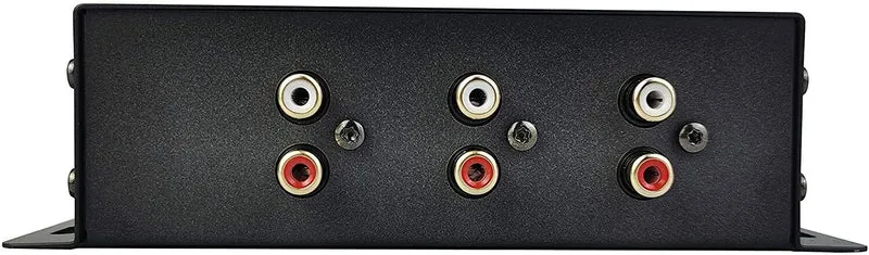 CLARION MCD360 3-WAY 6-CHANNEL INPUT ELECTRONIC CROSSOVER W/ 5-VOLT RCA OUTPUTS