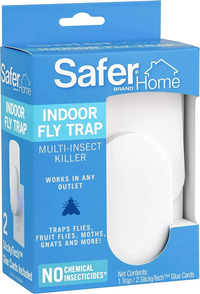 Indoor Plug-In Fly Trap for Flies, Fruit Flies, Moths, Gnats Other Flying INSECT