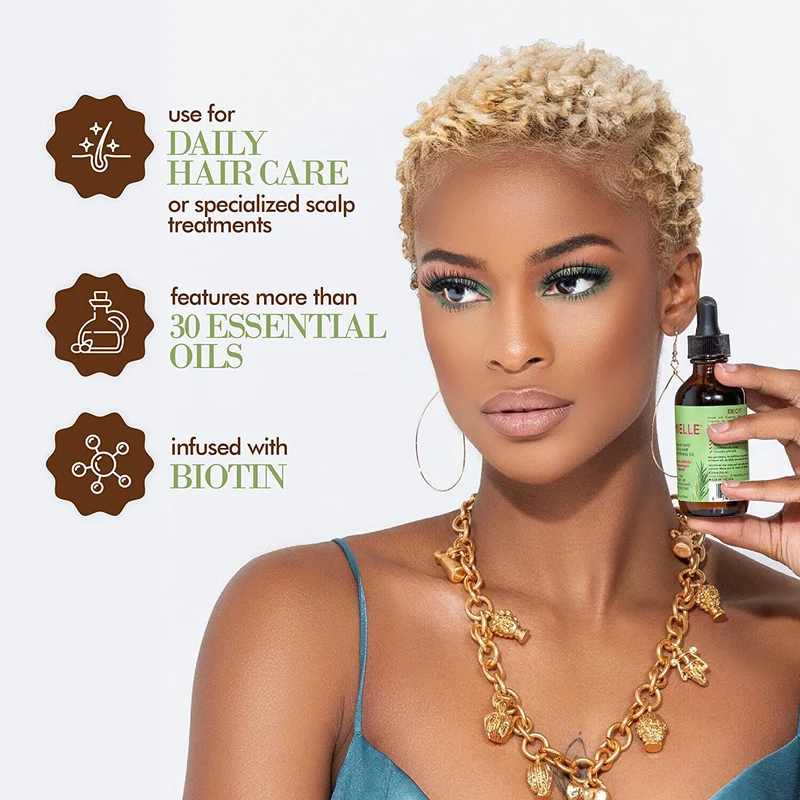 Brand New Mielle Organics Rosemary Mint Scalp Hair Strengthening Oil With Biotin