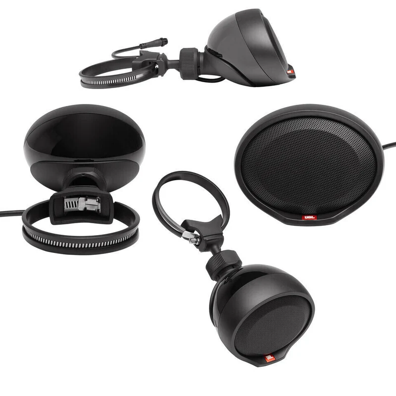 BRAND NEW CRUISE X Weather-Resistant 4-Channel UTV Car Audio LOUD Speaker System