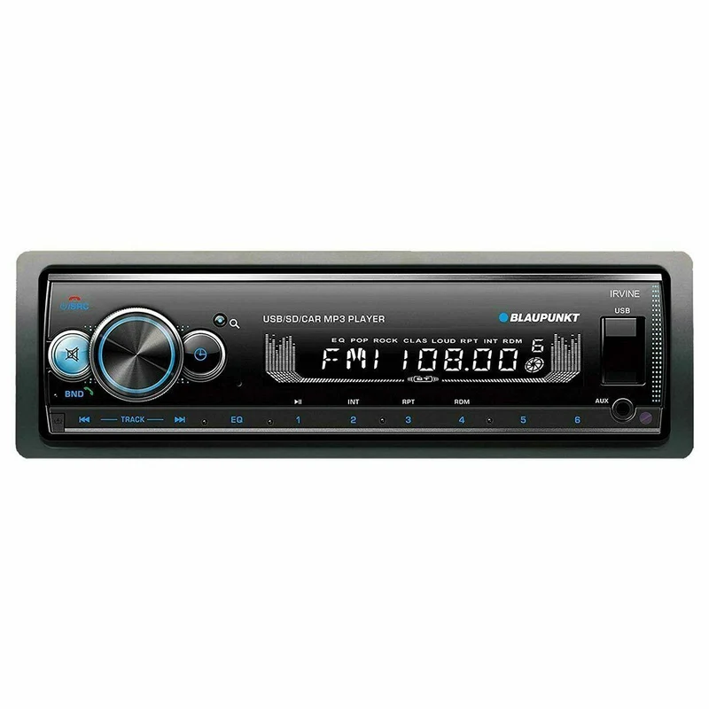Blaupunkt IRVINE70 Multimedia 1-DIN Car Stereo MP3 Receiver USB AUX BLUETOOTH