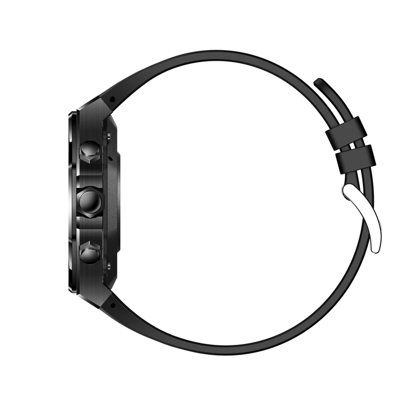 Montre connectée AMOLED NASA édition Arizona . écran couleur haute définition (avec bracelet silicone) couleur cadran Noir