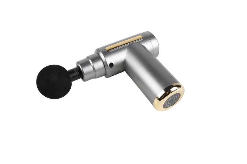 SYNERFIT mini pistolet masseur facial portable électrique Modèle Véga Gun colorie Gris