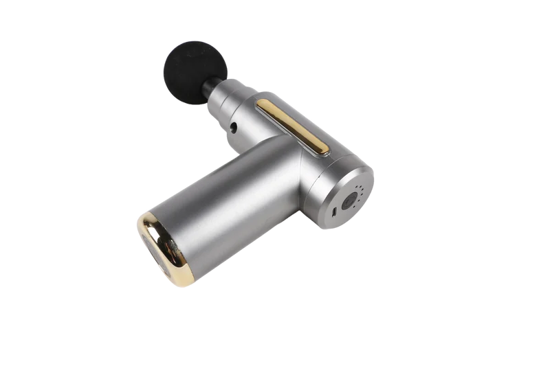 SYNERFIT mini pistolet masseur facial portable électrique Modèle Véga Gun colorie Gris