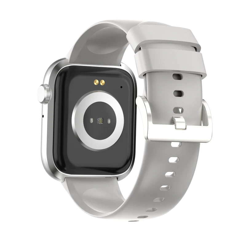 Montre connectée - Edition Omega-avec bracelet en silicone couleur Gris