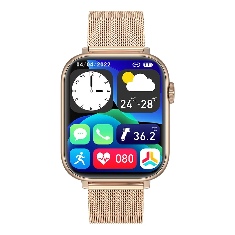 Montre connectée - Edition Gamma 2024 - avec bracelet milanais