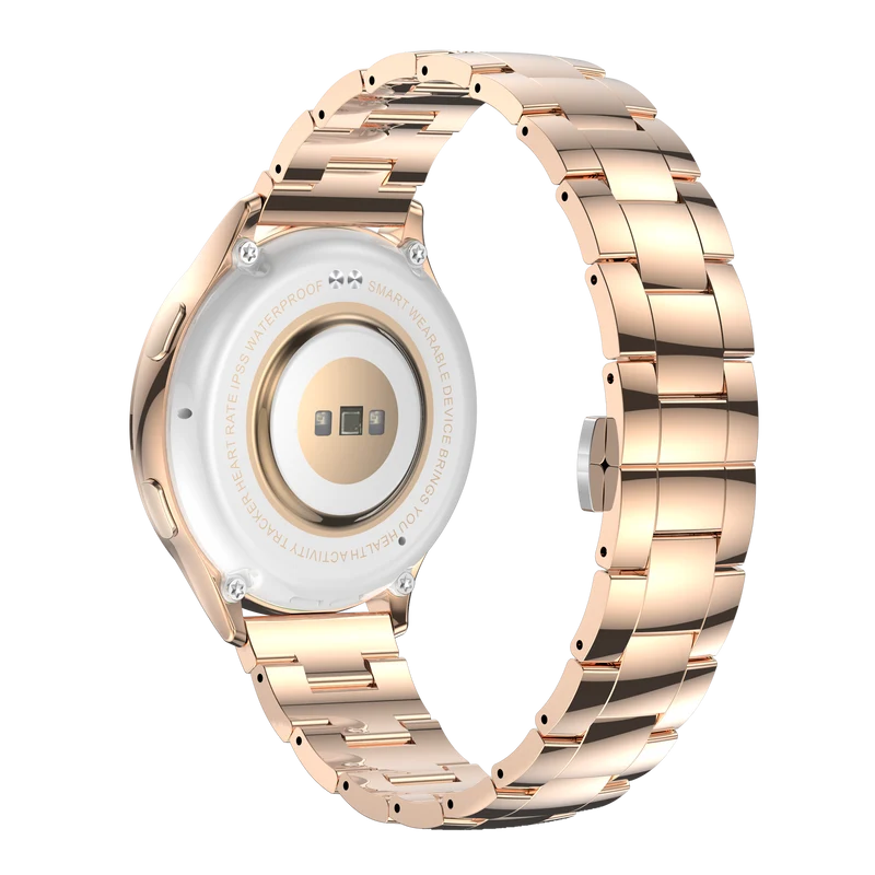 Montre connectée -edition Vogue 2024 IP67 avec bracelet en acier inoxydable