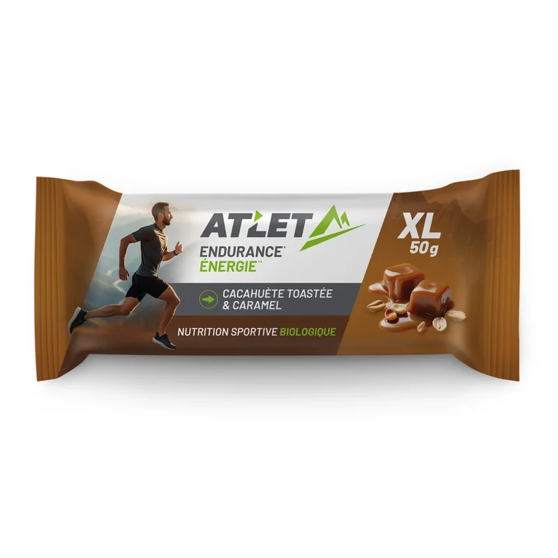 Pack de 25 Barres Energétiques Cacahuète toastée & Caramel Bio