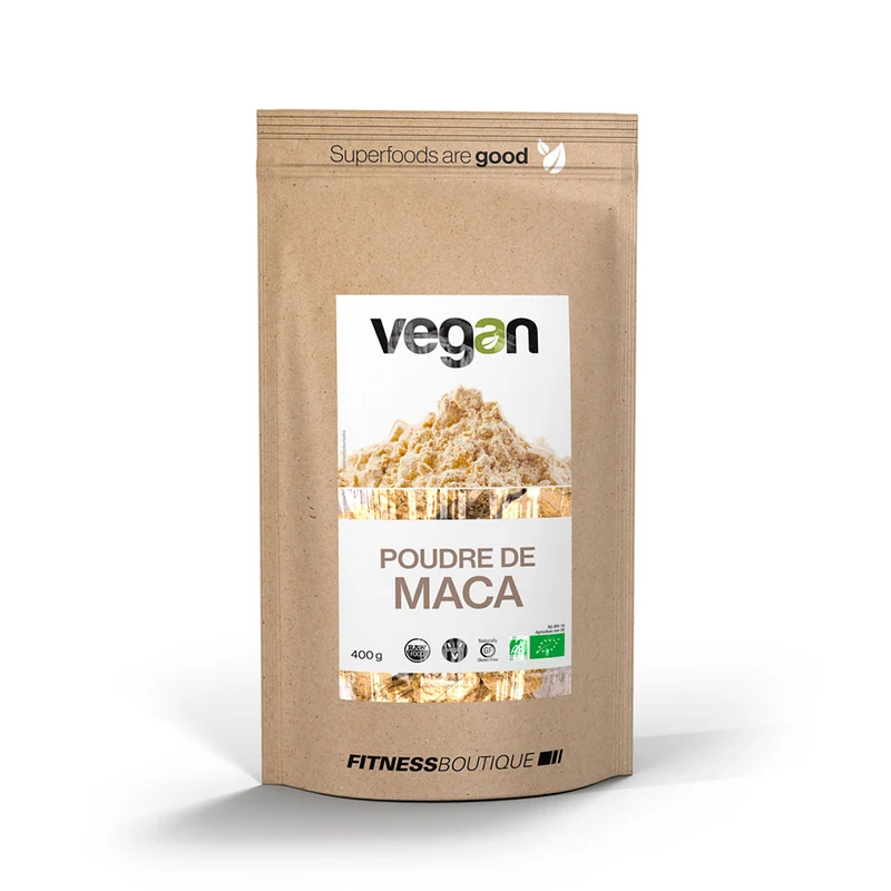 Poudre de Maca Cru et BIO