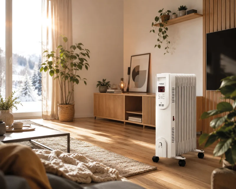 Ölradiator mit 9 Elementen