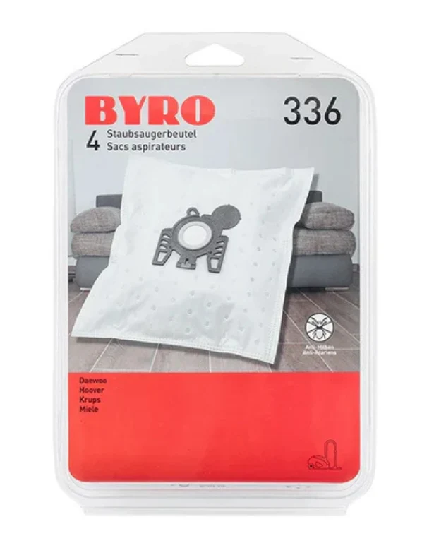 Byro 336 Staubsaugerbeutel | 4 Stück