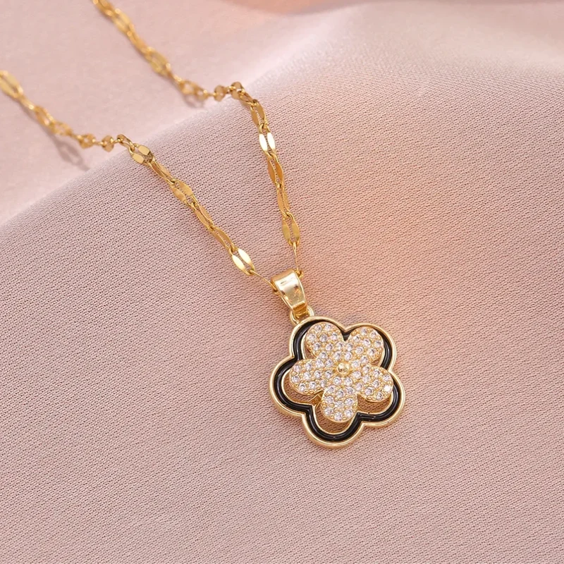 Collier d'Anxiété Rose d’Or