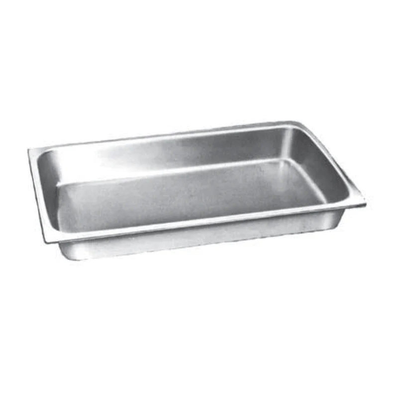 Plateau sans couvercle 325 mm x 265 mm inoxydable
