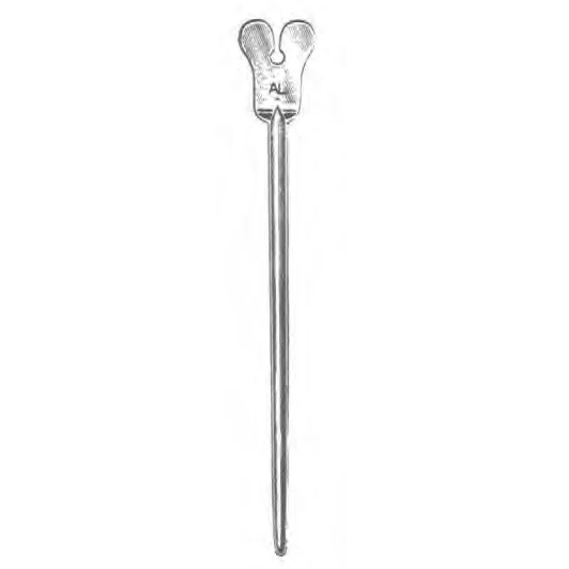 Sonde canelée avec languette 14cm 5-½"