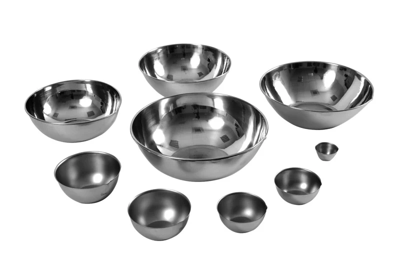 Cupule à bec, inox, dia. 80 mm, 165 ml