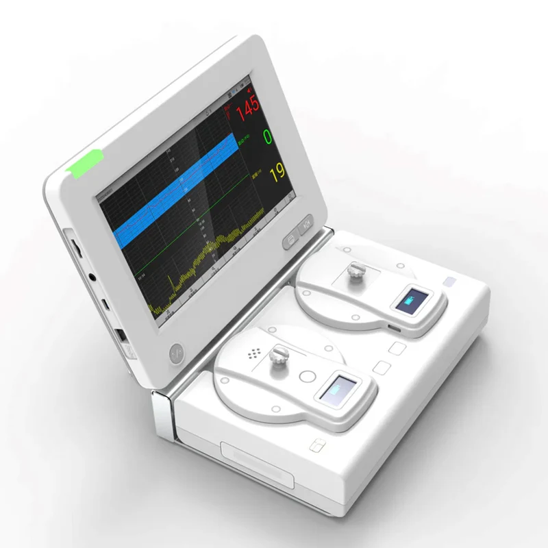 Moniteur monofoetal MINI LUCKPAD L8F avec capteurs "sans fil"
