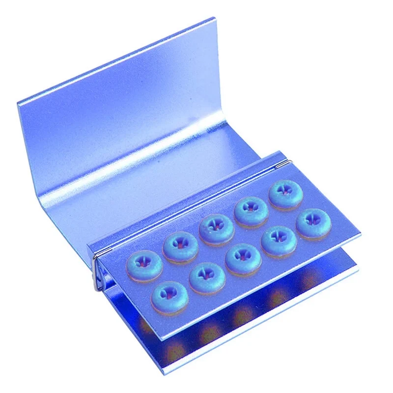 Bloc porte-fraise 10 trous a/silicone