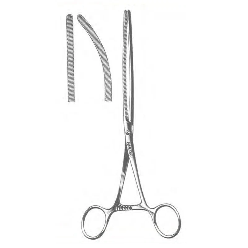 Pince intestinale Doyen courbée 23cm