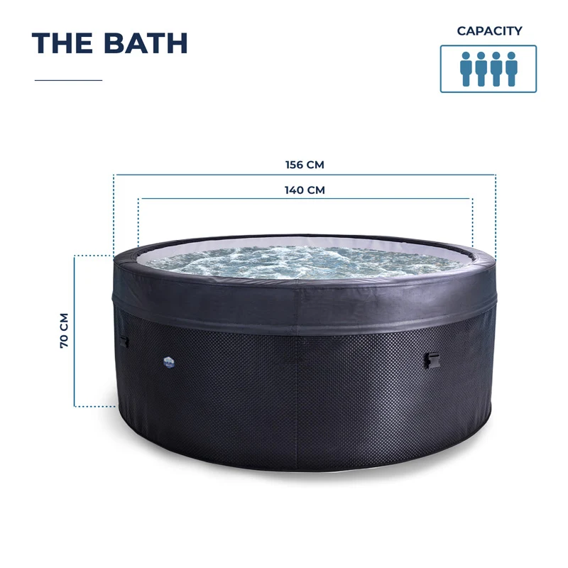 Bassin d'eau froide NetSpa Ice 5kW