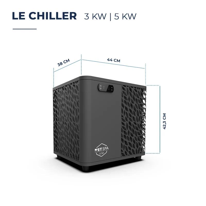 Bassin d'eau froide NetSpa Ice 5kW