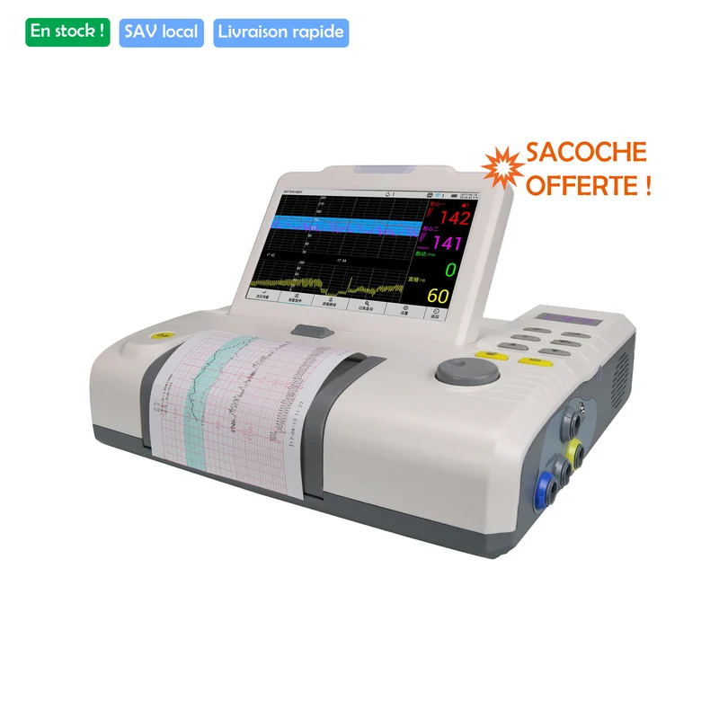 Moniteur foetal gémellaire L8 + VCT + SACOCHE OFFERTE