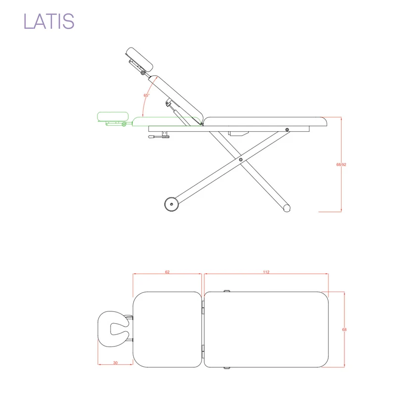 Table électrique Latis