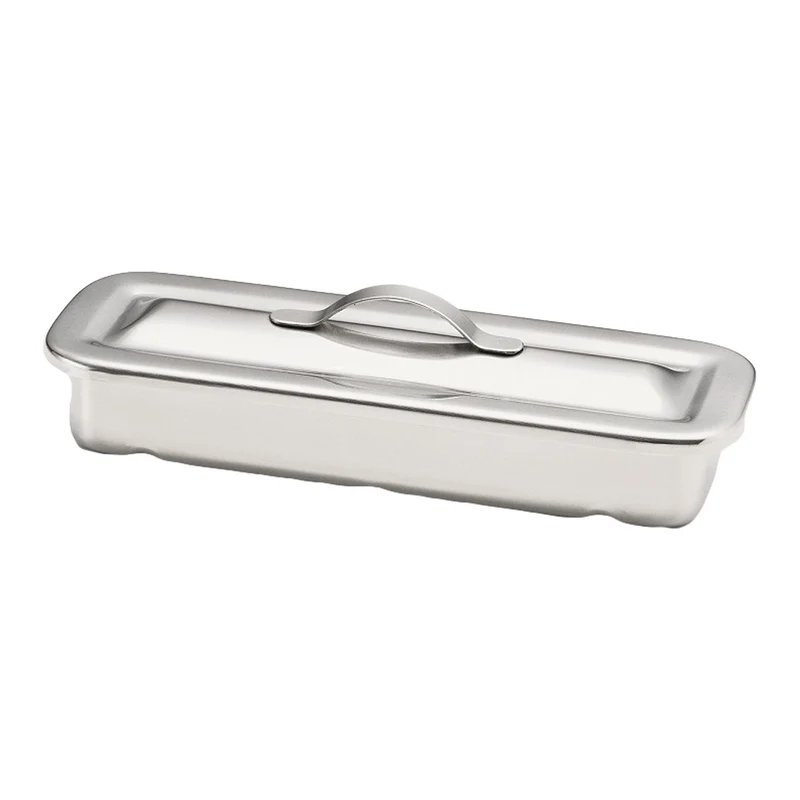 Plateau à instrument acier inoxydable 8.5" x 3" x 1.5"