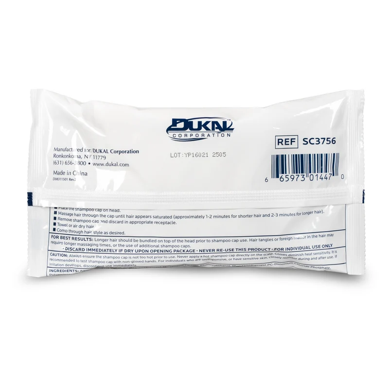 Bonnet de shampoing s/rinçage a/revitalisant, 40 un