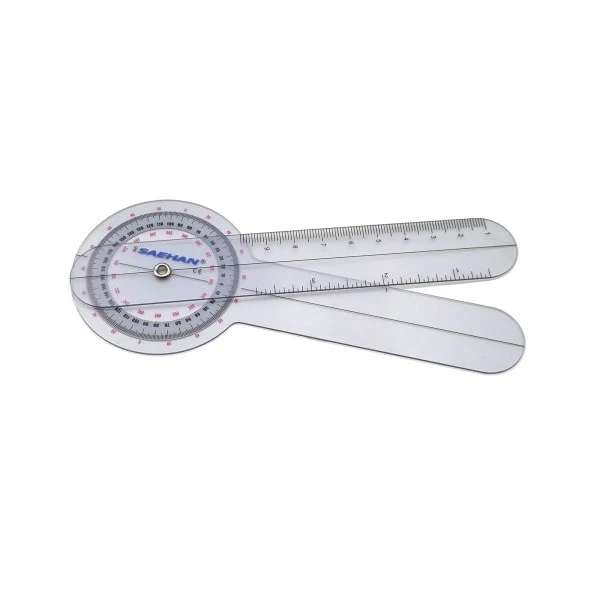 Goniomètre plastique 360° et Standard