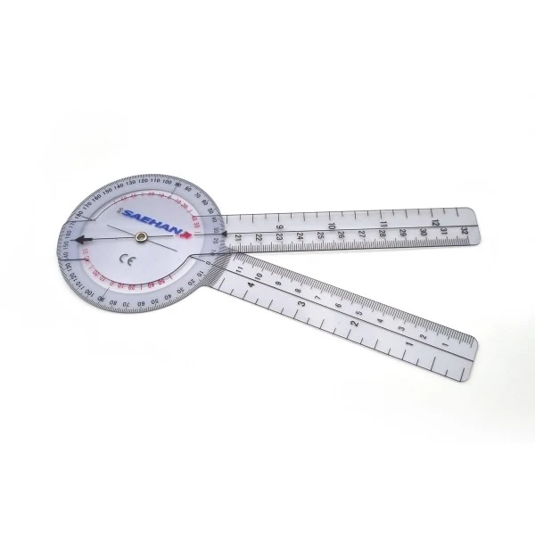Goniomètre plastique 360° et Standard