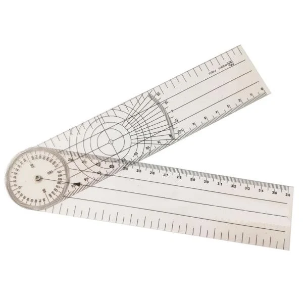 Goniomètre plastique 360° et Standard