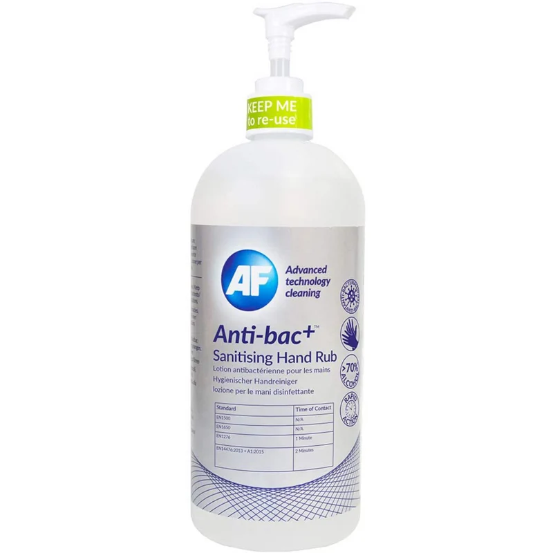 Gel désinfectant pour mains AF Anti Bac+ ABHHR500 500ml