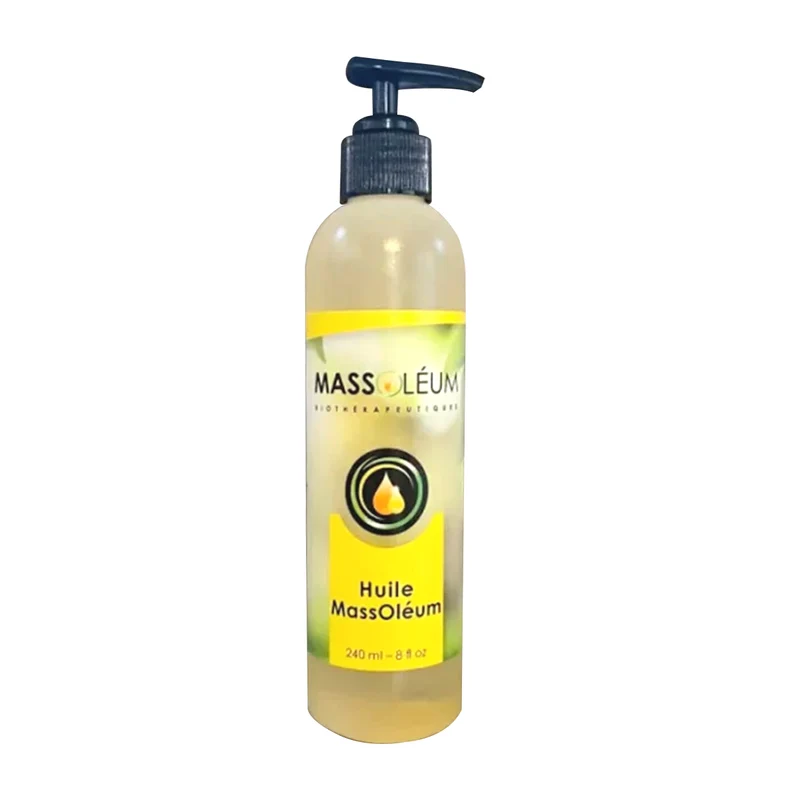 Huile de massage neutre Massoléum, 240 ml (8 oz fl US)