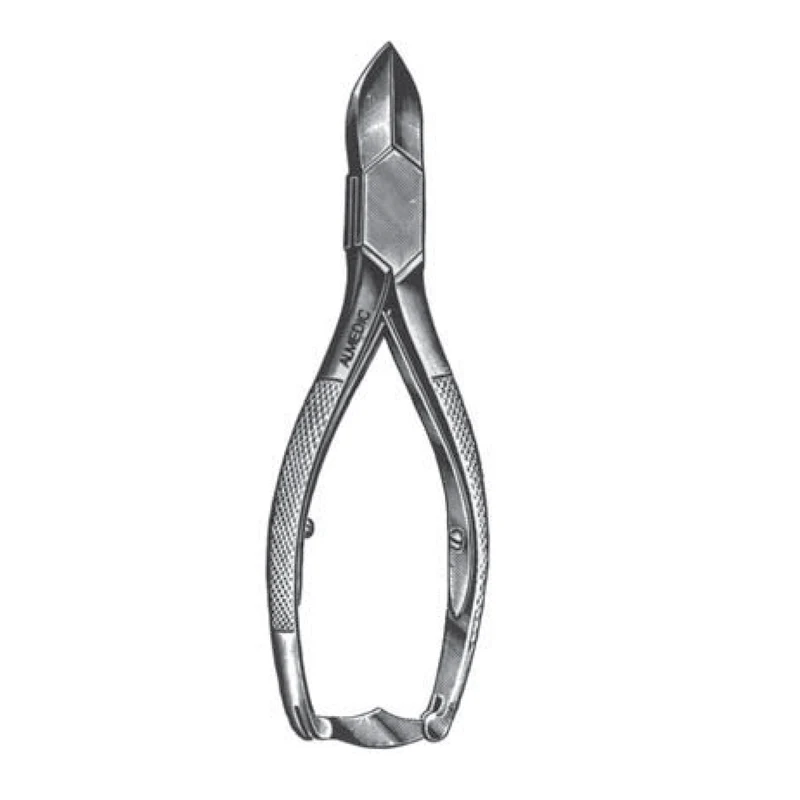 Pince à ongle, double ressort, 14cm 5½"